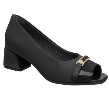 Imagem de Scarpin Femino Salto Baixo Quadrado Piccadilly 715020