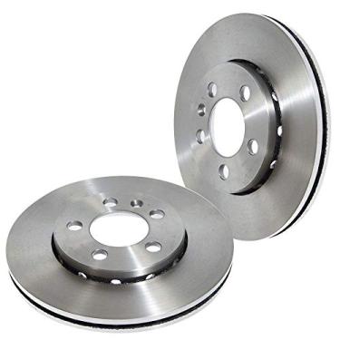 Imagem de Par Disco de Freio Dianteiro Ventilado Sem Cubo HIPPER Renault Logan 1.0 16v 1.6 8v 2014 em diante Sandero 1.0 1.6 16v 1.0 8v 2015 em diante