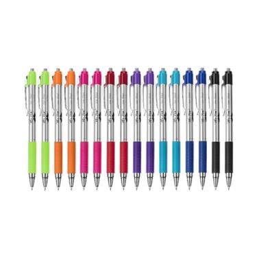 Imagem de Mr. Pen - Canetas Fina, Pacote com 16, Multicoloridas, Ponta Fina, Sem Manchas, Uso em Várias Superfícies, Tinta de Secagem Rápida