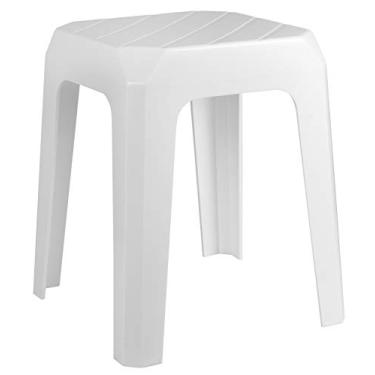 Imagem de Banqueta Assento 30x30x41cm BF3, Astra, Branco