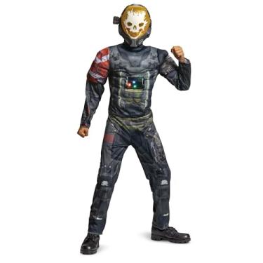 Imagem de Disguise Master Chief or Spartain Halo Costume Youth Size Halloween Dress Up (Deluxe Light-up Spartan Emile, YOUTH SMALL)