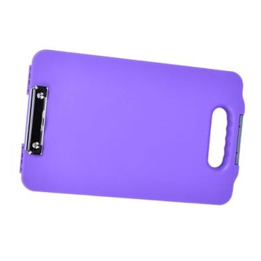 Imagem de menolana Prancheta com armazenamento de enfermagem área de transferência de alta capacidade a4 pasta de armazenamento prático para escritório em casa advogado, roxo