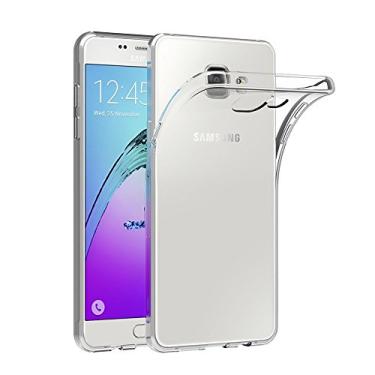 Imagem de Capa para Samsung Galaxy A7 2016 (5,5 polegadas) MaiJin Capa Traseira Transparente de Gel de Borracha TPU Macio