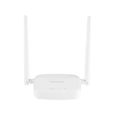 Imagem de Roteador Multilaser RE160V 300Mbps - 2 Antenas 4 Portas, Branco