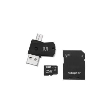 Imagem de Cartão de Memória Multi 256GB Ultra High Speed-I U3 + Adaptador USB/OT