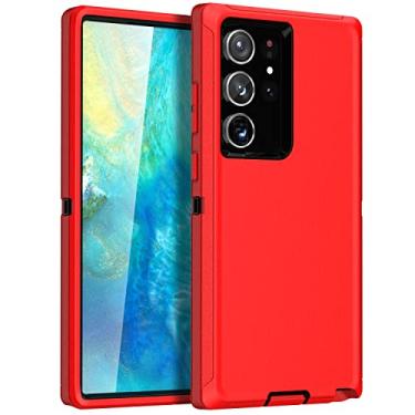 Imagem de MXX Capa compatível com Samsung Galaxy S23 Ultra, capa protetora superprotetora de 3 camadas, resistente e resistente, à prova de choque e poeira, feita para Galaxy S23 Ultra 6,8 polegadas