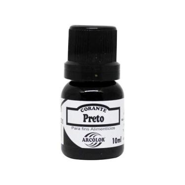 Imagem de Corante líquido 10ml alimenticio arcolor, Preto
