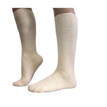 Imagem de Meião Meia Térmica Câmara Fria Frigorífico Segurança Lã C.a - Maicol d