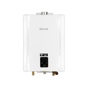 Imagem de Aquecedor De Água A Gás Rinnai 21 Litros E21 FEH GLP Branco (Digital)