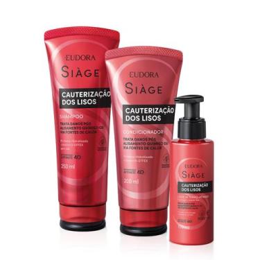 Imagem de Eudora Kit Siàge Cauterização dos Lisos: Shampoo 250ml + Condicionador
