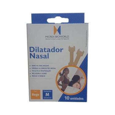 Imagem de Dilatador Nasal Micrex Bioworld Tamanho M - 10 Unidades
