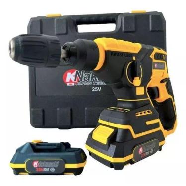 Imagem de Martelo rotativo de impacto a bateria - nk7020bl-pro - NAKASAKI