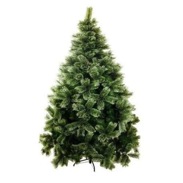 Imagem de Árvore Pinheiro De Natal Modelo Luxo 1,50m Verde Nevada 260 Galhos A03