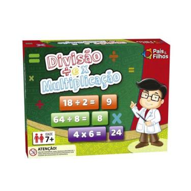Imagem de Jogo Educativo Divisão Matemática Infantil Multiplicação Aprendendo - 