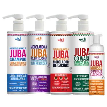 Imagem de Kit Widi Care Mousse, Encaracolando, Co Wash, Gelatina e Shampoo Juba