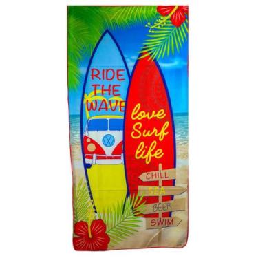 Imagem de Toalhas de Praia 100% Microfibra Poliéster Estampada Modelos Infantil,