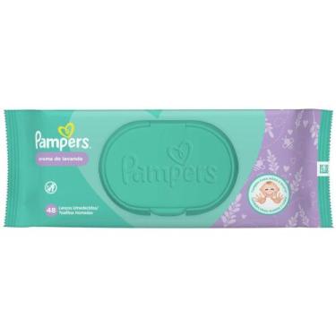Imagem de Lenço Umedecido Pampers  - Aroma de Lavanda 48 Unidades