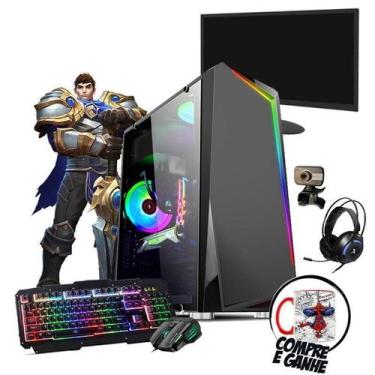Imagem de Pc Gamer Completo Bravus I7 Gtx 1050Ti 16Gb Hd 1Tb Ssd 120Gb - Intel