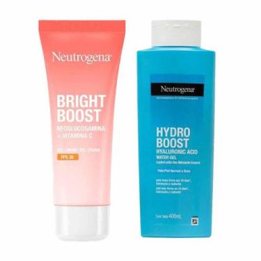 Imagem de Neutrogena Kit - Hidratante Corporal Hydro Boost + Bright Boost FPS30,