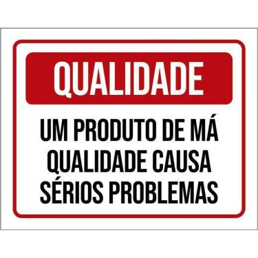 Imagem de Kit 3 Placas Qualidade Produto Má Qualidade Causa Problemas