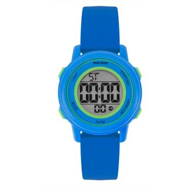 Imagem de Relógio Mormaii Masculino Ref: Mo0702ac/8a Infantil Digital Azul