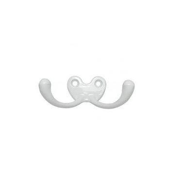 Imagem de Cabide duplo chapolin metalfixe, Branco