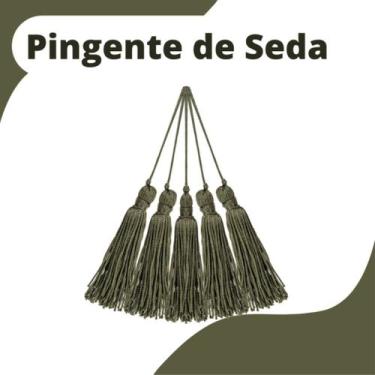 Imagem de Pingente De Seda Tassel - 7.0 cm - 10/50/100 unidades - Enfeite Decora