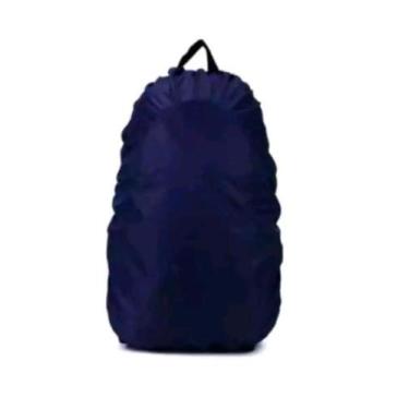 Imagem de capa chuva de mochila impermeável ideal para motoqueiros  preta 30Litr