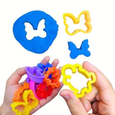 Imagem de 25 Forminhas para Massinha De Modelar Molde Cortador - Molde para Mass