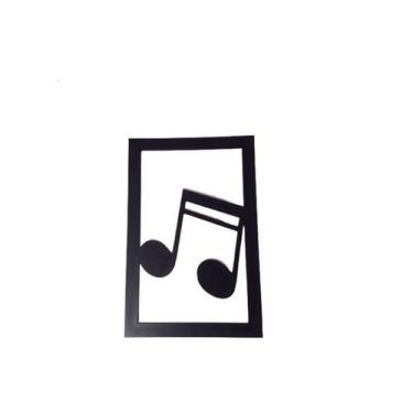 Imagem de Quadro Decorativo Notas Musicais - Abelhinha Presentes, A
