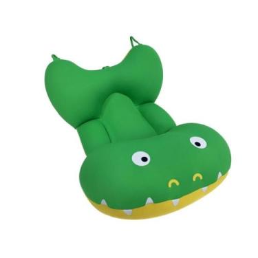 Imagem de Almofada De Banho Jacaré Léo Verde - Baby Pil