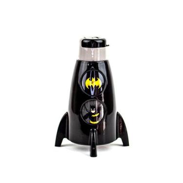 Imagem de Garrafinha Foguete Infantil 320ml Garrafa para Criança - Plasútil, Bat