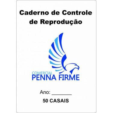 Imagem de Caderno de Controle de Reprodução - 20/50/100 Casais - 20 Casais - Pen