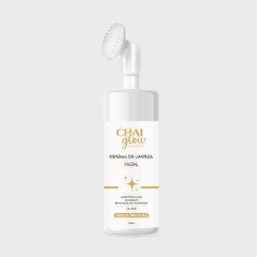 Imagem de Espuma de Limpeza Facial com cerdas de silicone  150 ml - Chai Glow