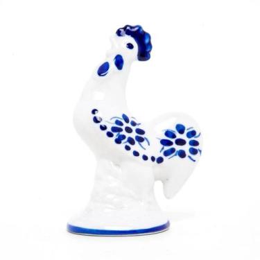 Imagem de Galinho da Sorte Porcelana Pintado a Mão - Monte Siao - Porcelana Mont