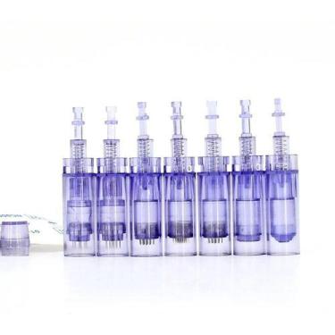 Imagem de 10 Agulhas Cartucho Caneta Derma Pen 12 36 42 Nano Pontas - OEM