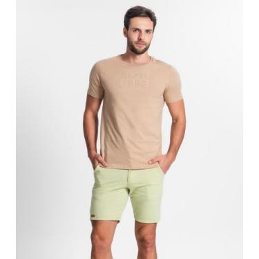 Imagem de Bermuda Em Moletinho Linho Masculina Diametro Verde, Verde, GG