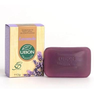 Imagem de kit 6 Sabonetes Natural Glicerinado Ubon Lavanda 100g