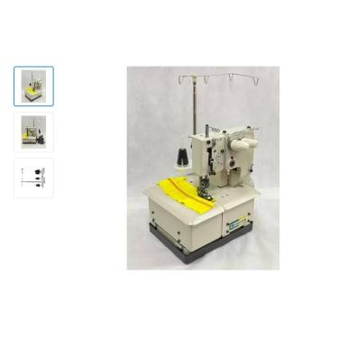 Imagem de Máquina de Costura Galoneira Portátil c/ Motor Acoplado, 2 A