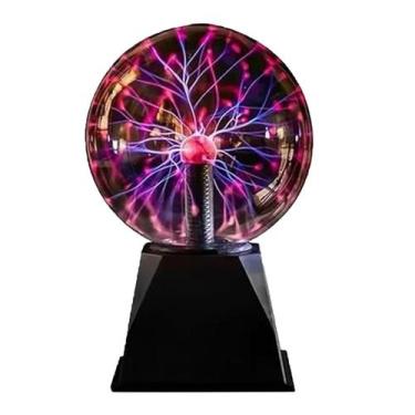 Imagem de Globo Plasma Light Bola Cristal Decoração Festas - hOme