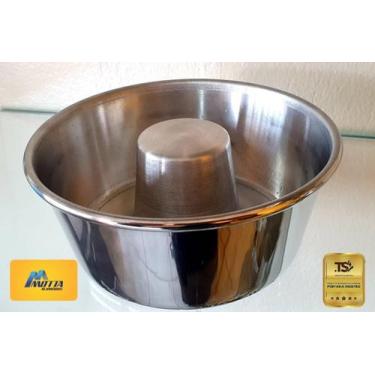 Imagem de Forma de Pudim 0,900 L, modelo 16 em Alumínio Polido. - Motta Alumínio