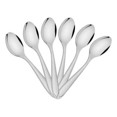 Imagem de Colher para Sobremesa em Aço Inox Laguna  com 12 Peças 63906040 Tramon