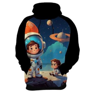 Imagem de Moletom Casaco Cri.anças Astronautas Planetas Galáxias 9 - Enjoy Shop,