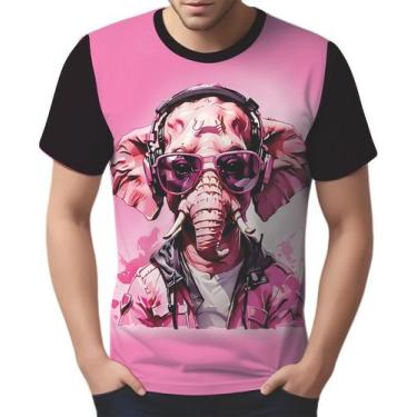 Imagem de Camisa Camiseta Tshirt Animais Óculos Elefante Moderno 1 - Enjoy Shop,