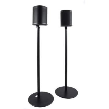 Imagem de Suporte de chão para Sonos One e Play:1 alto-falante | 2 pacotes | YN-ONE Preto