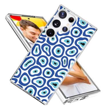 Imagem de ARTIOSIT Capa para Galaxy S24 Ultra, capa para Samsung S24 Ultra para meninas e mulheres, à prova de choque, fina, fina, macia, TPU protetora, para S24 Ultra, desenho animado legal, azul, verde,
