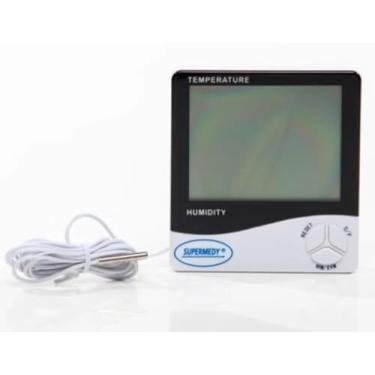 Imagem de Termohigrometro Digital, Humidade, Maxima Minima Cabo