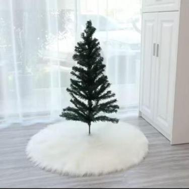 Imagem de TAPETE PELÚCIA ÁRVORE DE NATAL PELEGO PELO ALTO GRANDE 80x80 ,100x100 