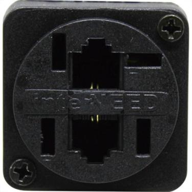 Imagem de Tomada Tel Extensao C/2 Adap.Imp.Cent.Intern - Kit C/10 Unidades - INT