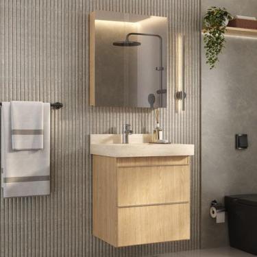 Imagem de Espelheira para Banheiro Plus Size 60cm - Bumi